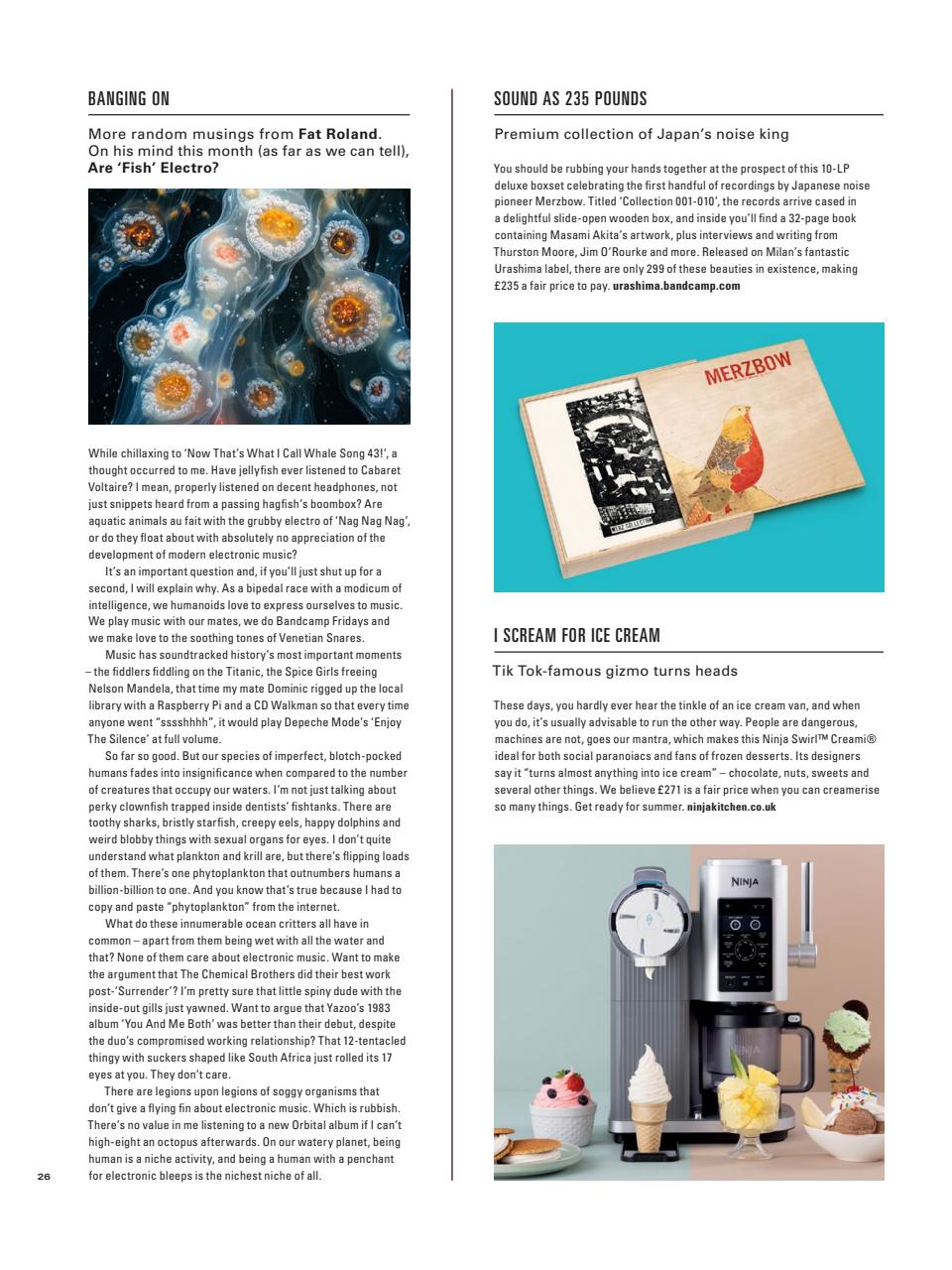 Electronic Sound Preview Pages