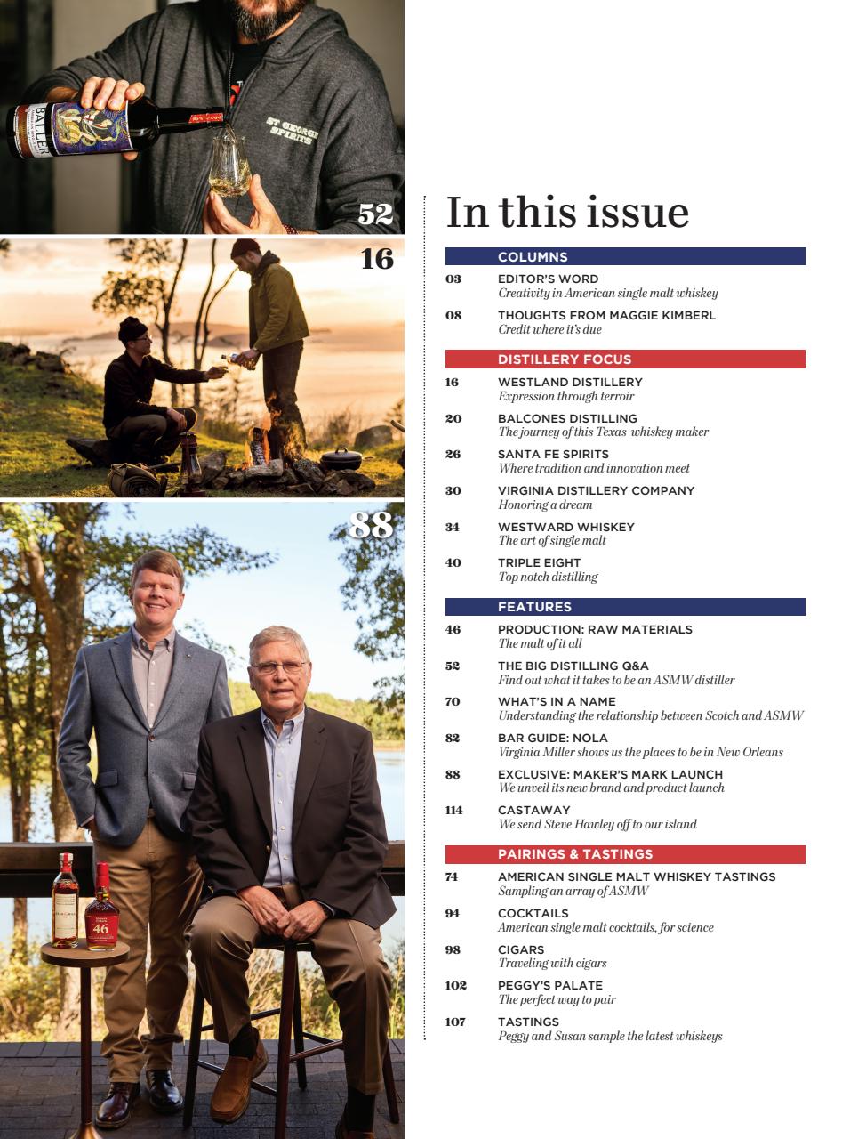 American Whiskey Magazine Preview Pages