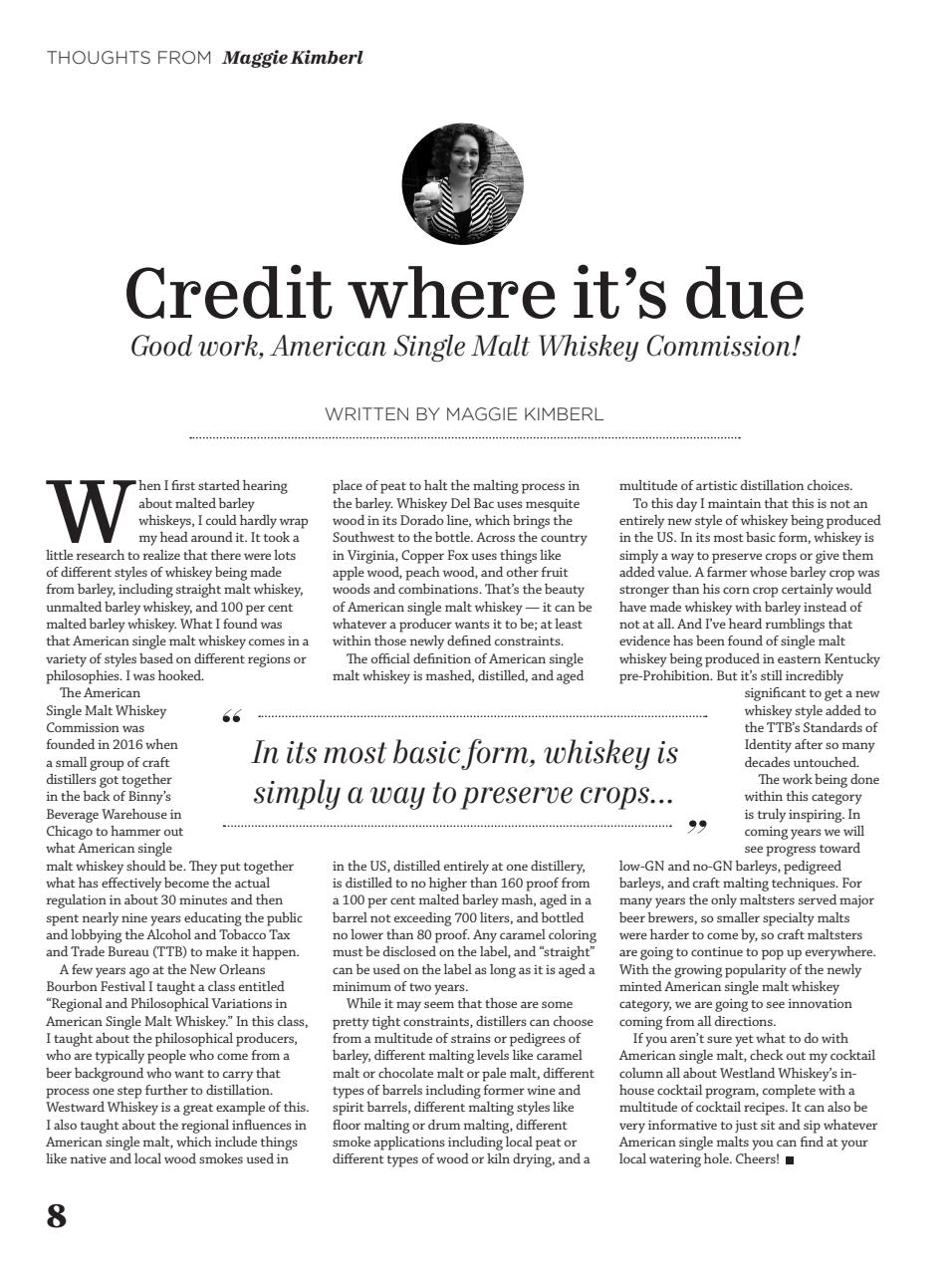 American Whiskey Magazine Preview Pages