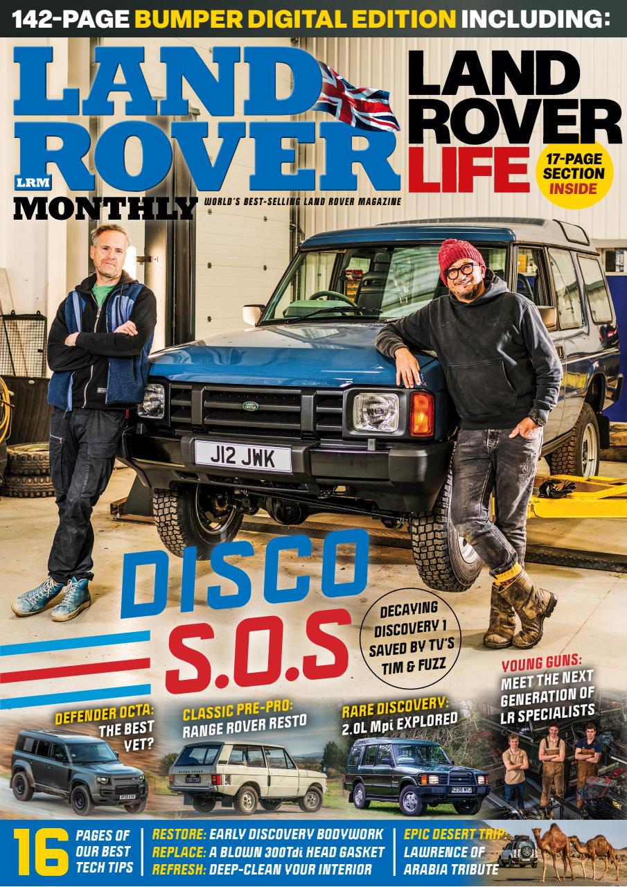 Land Rover Monthly Preview Pages