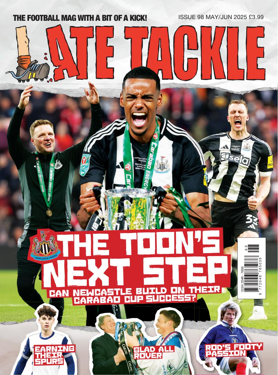 Late Tackle Football Magazine Preview Pages