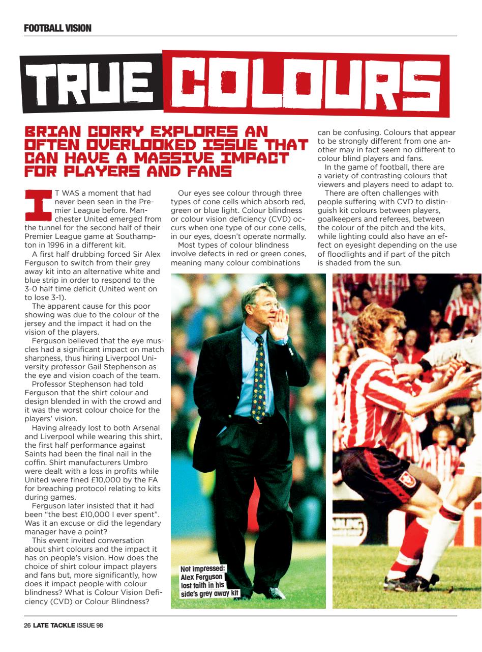 Late Tackle Football Magazine Preview Pages