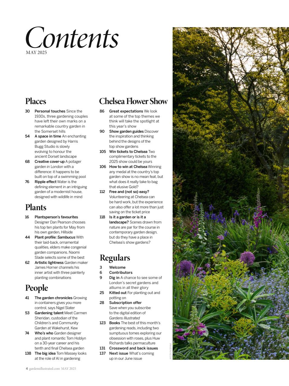 Gardens Illustrated Preview Pages
