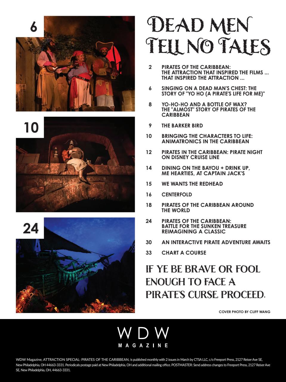 WDW Magazine Preview Pages