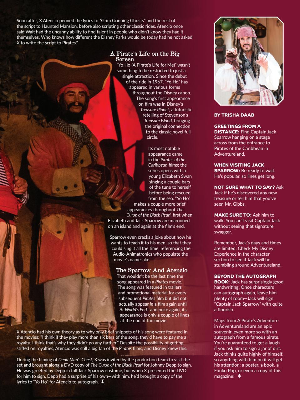 WDW Magazine Preview Pages
