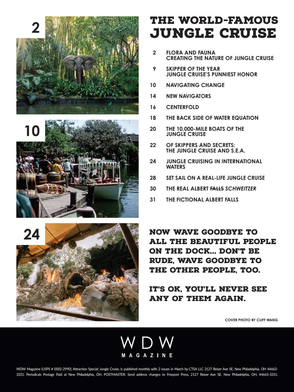 WDW Magazine Preview Pages