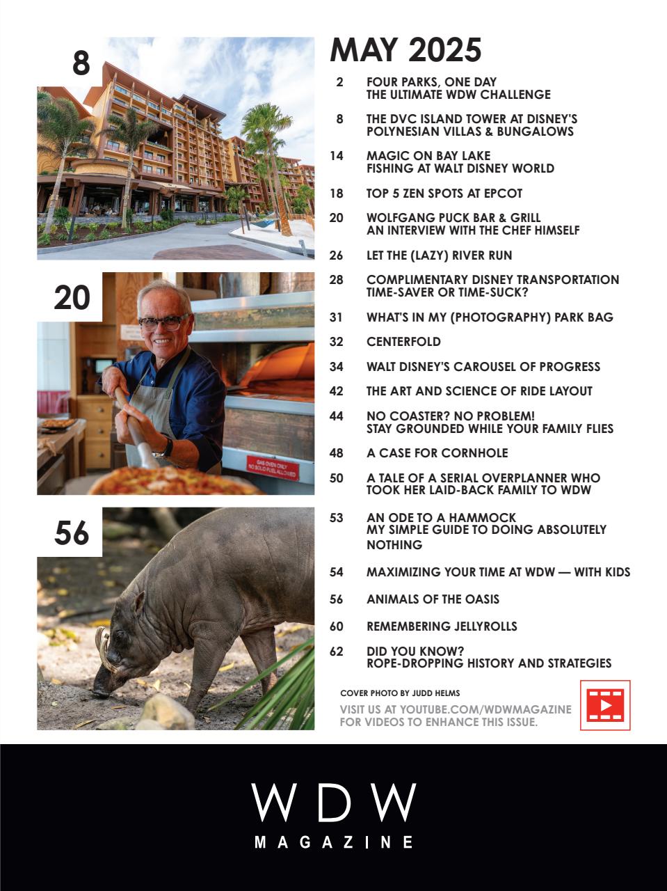 WDW Magazine Preview Pages