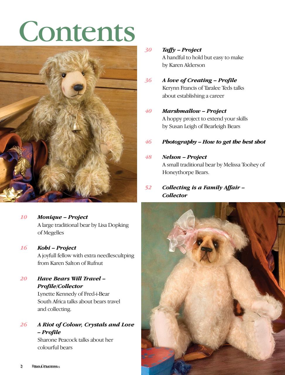 Bear Creations Preview Pages