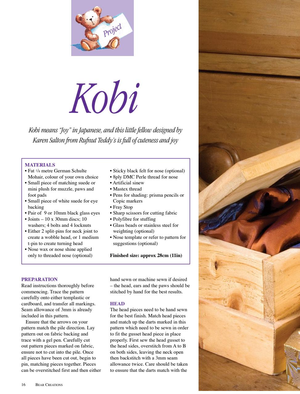 Bear Creations Preview Pages