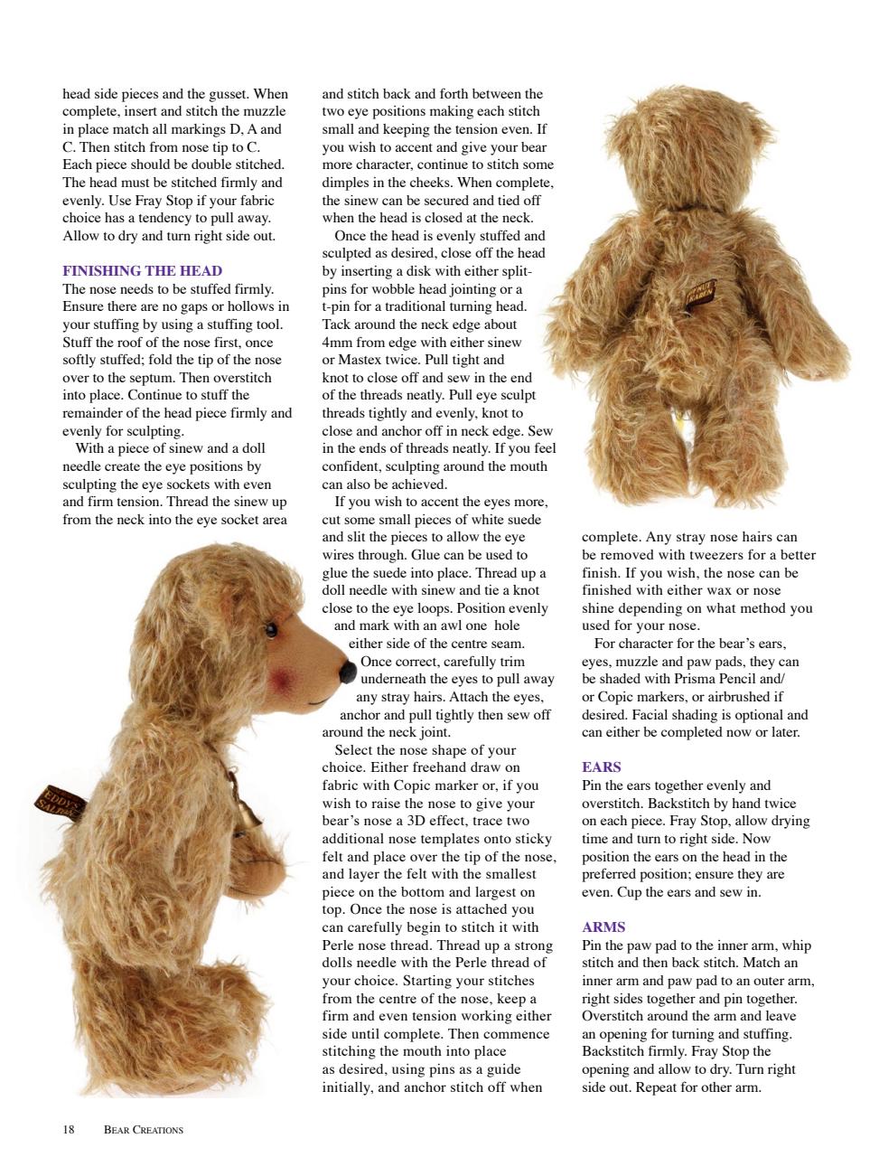 Bear Creations Preview Pages