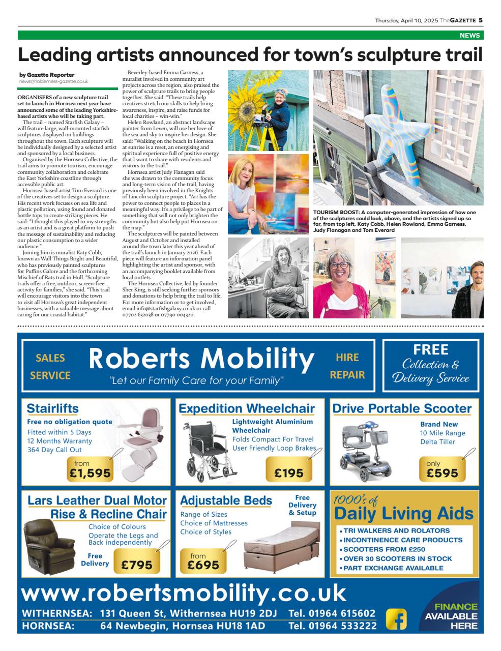 The Holderness & Hornsea Gazette Preview Pages