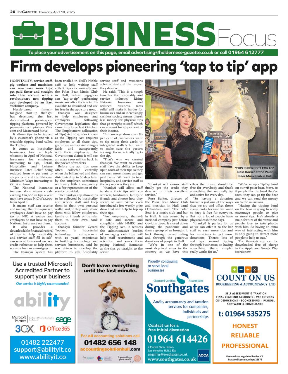 The Holderness & Hornsea Gazette Preview Pages