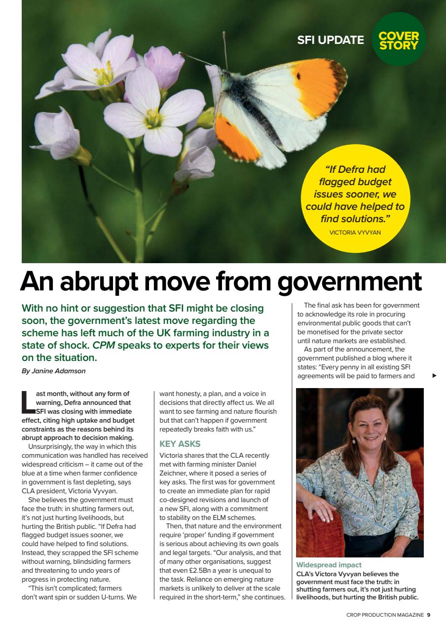 Crop Production Magazine Preview Pages