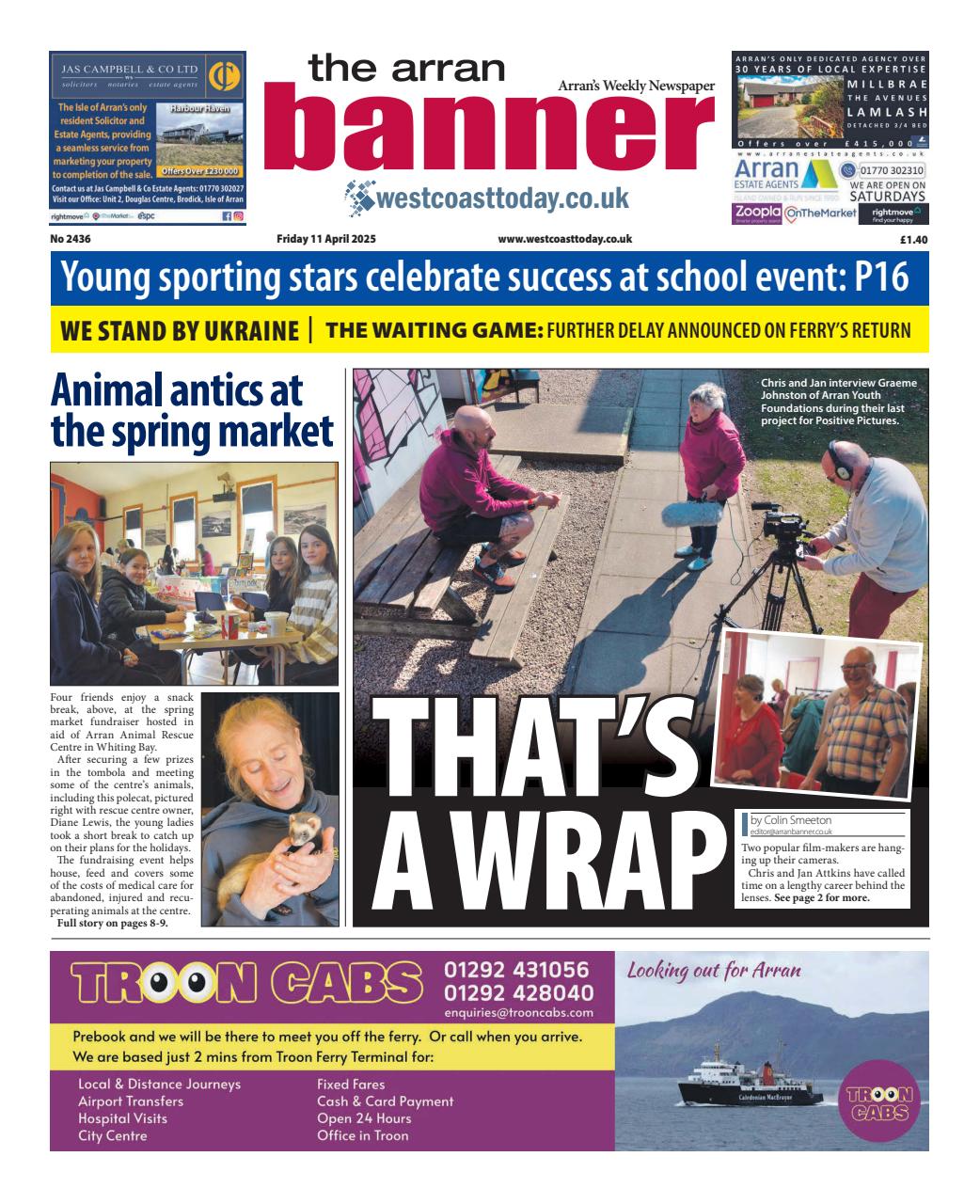 Arran Banner Preview Pages