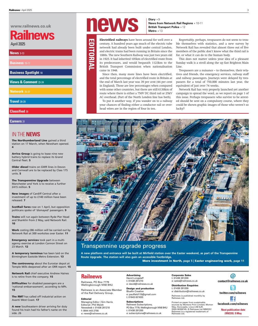 Railnews Preview Pages