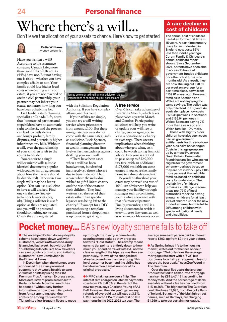 MoneyWeek Preview Pages
