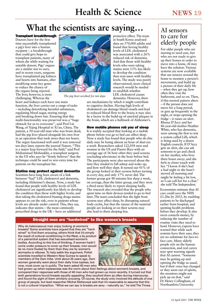 The Week Preview Pages