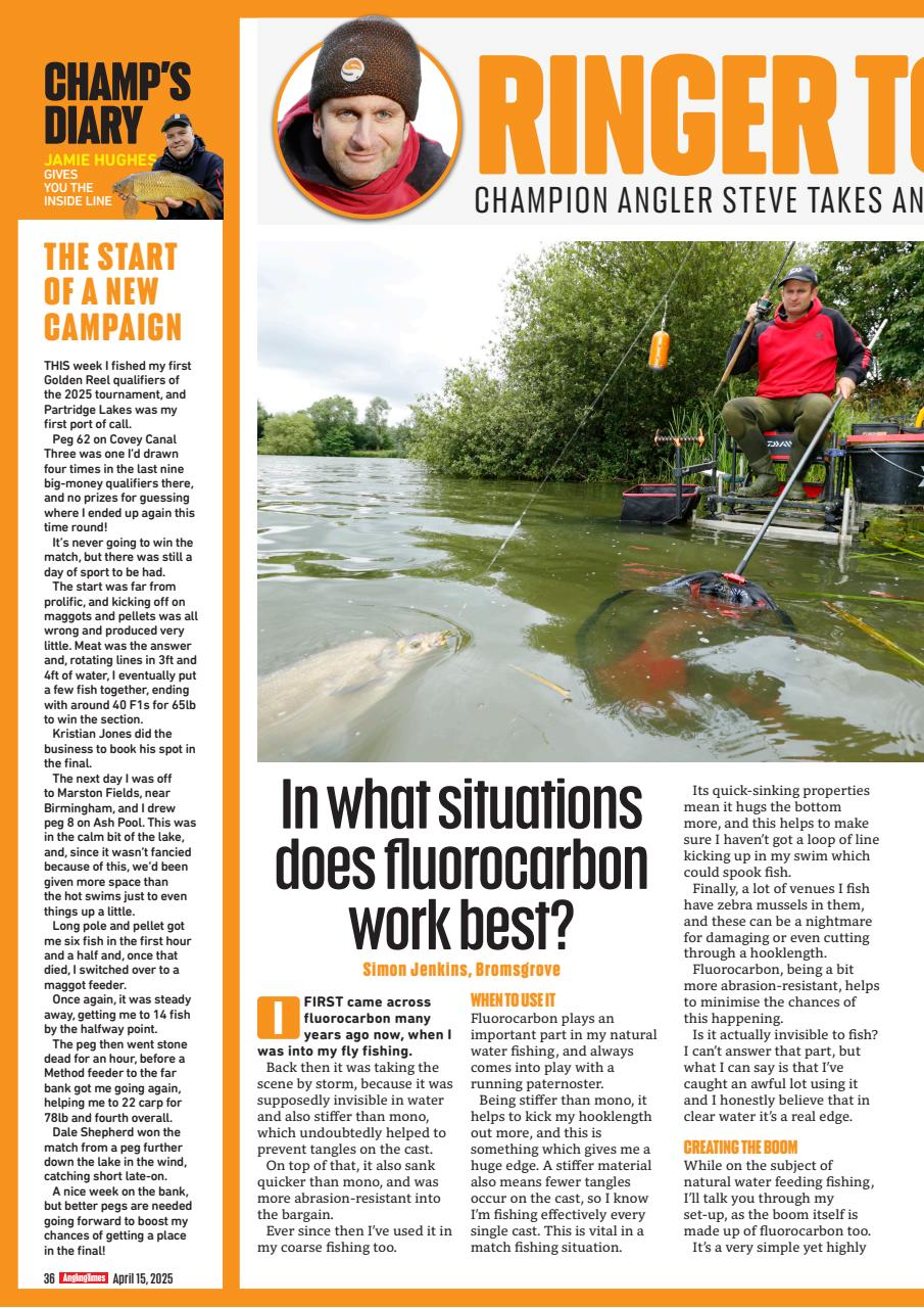 Angling Times Preview Pages