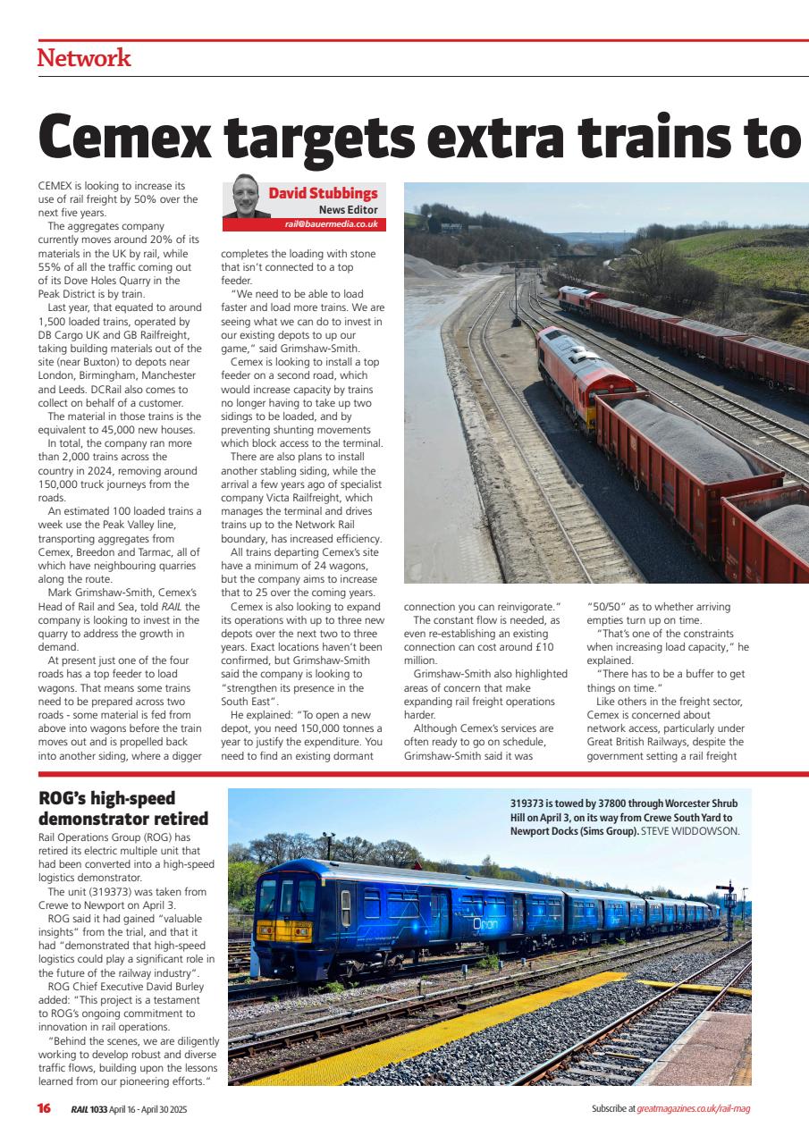 Rail Preview Pages