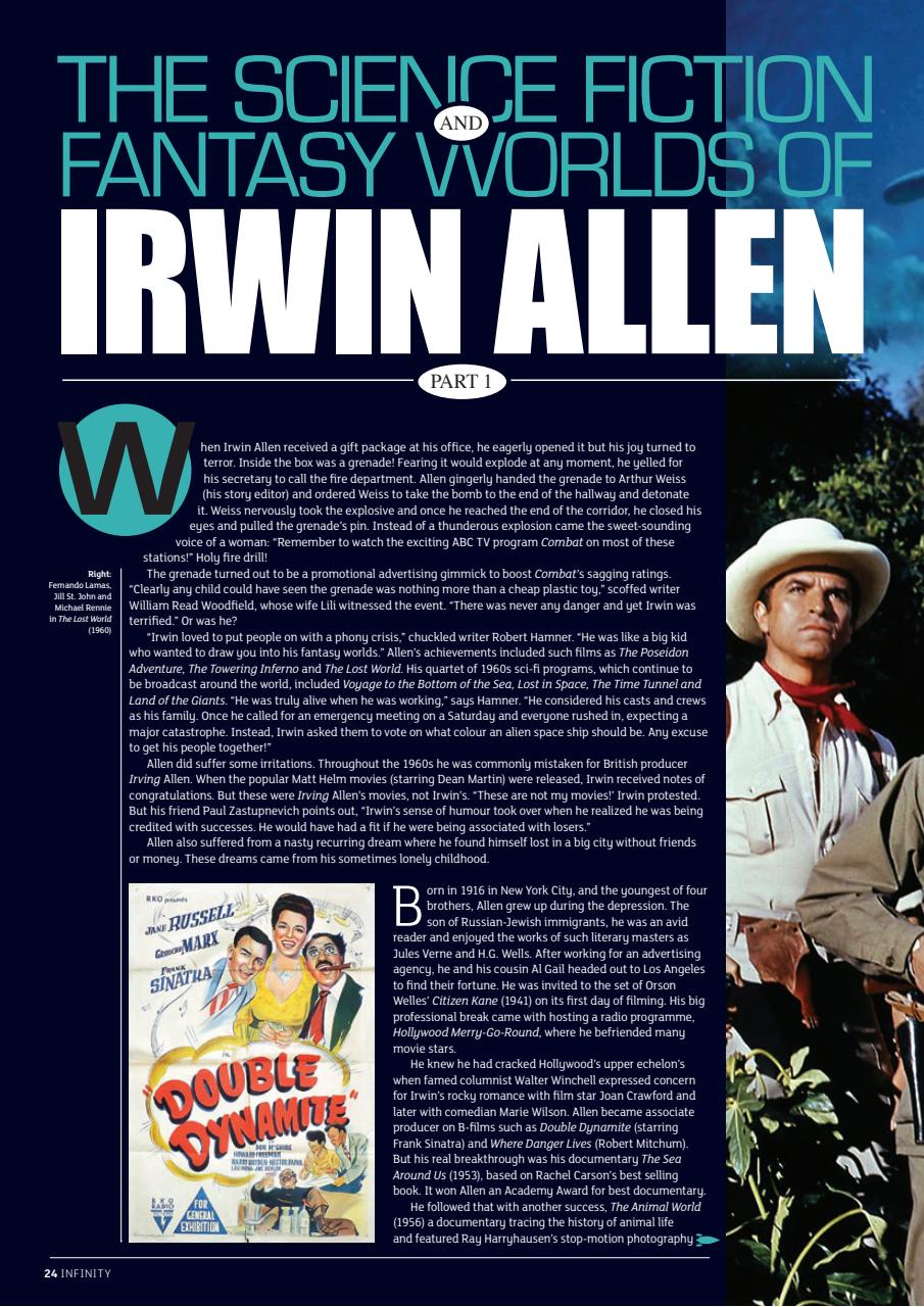 Infinity Magazine Preview Pages