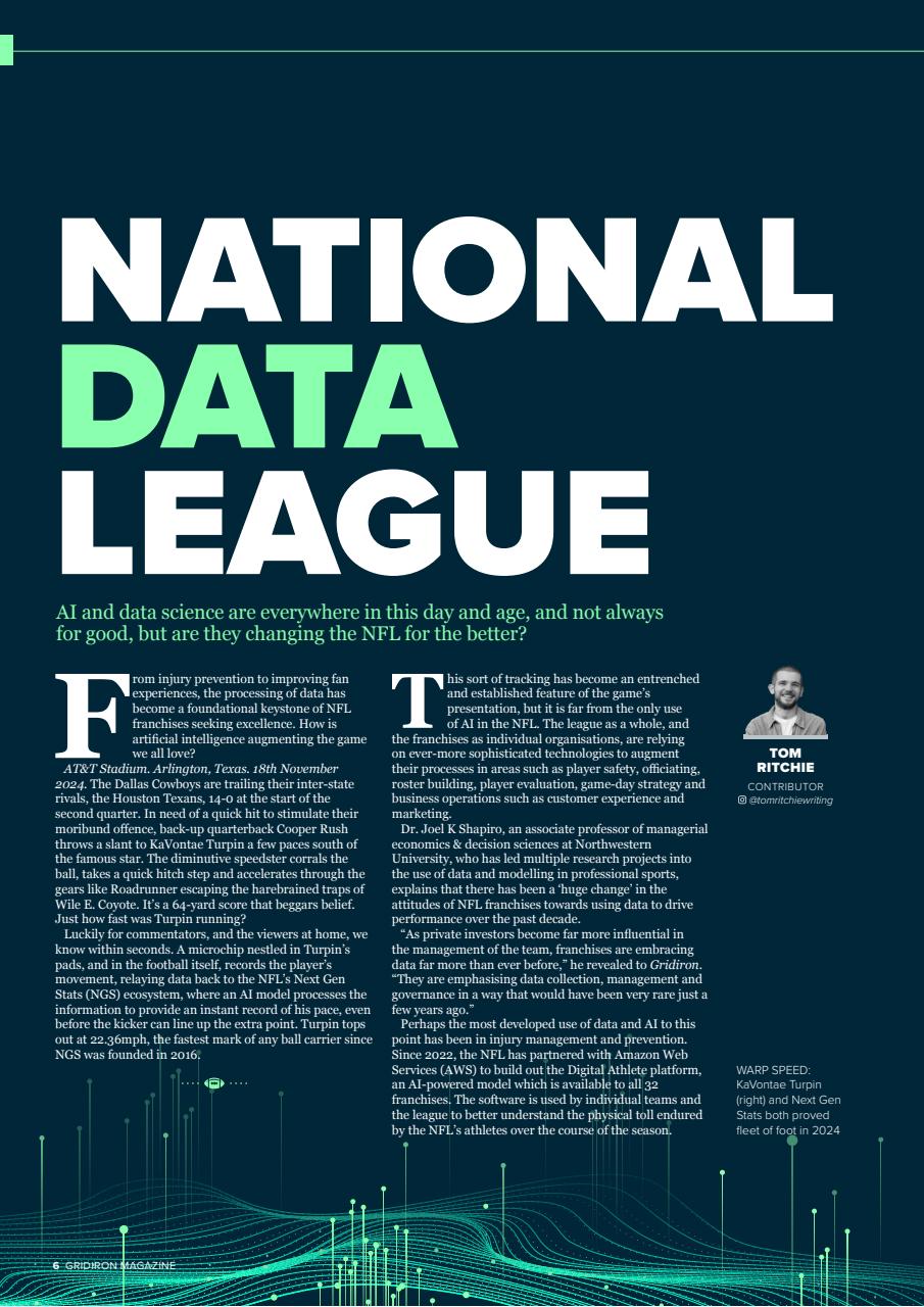 Gridiron Preview Pages