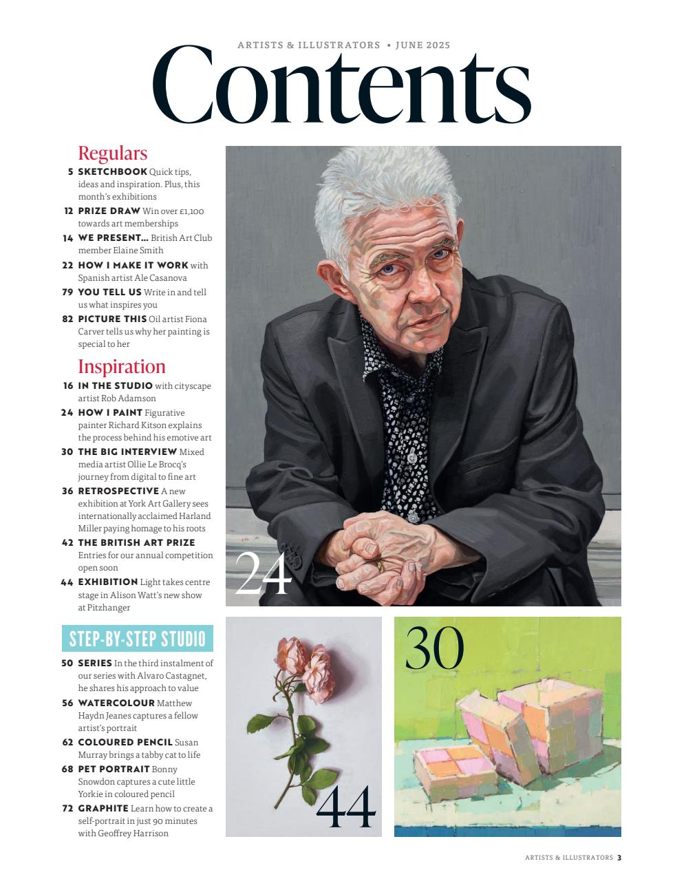 Artists & Illustrators Preview Pages