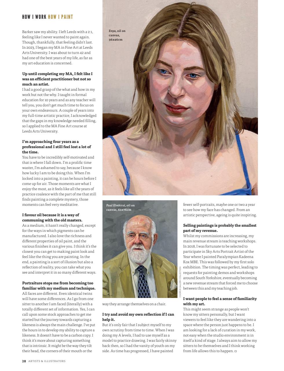 Artists & Illustrators Preview Pages