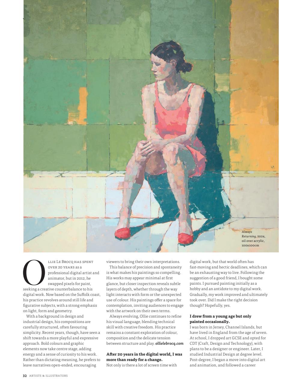 Artists & Illustrators Preview Pages