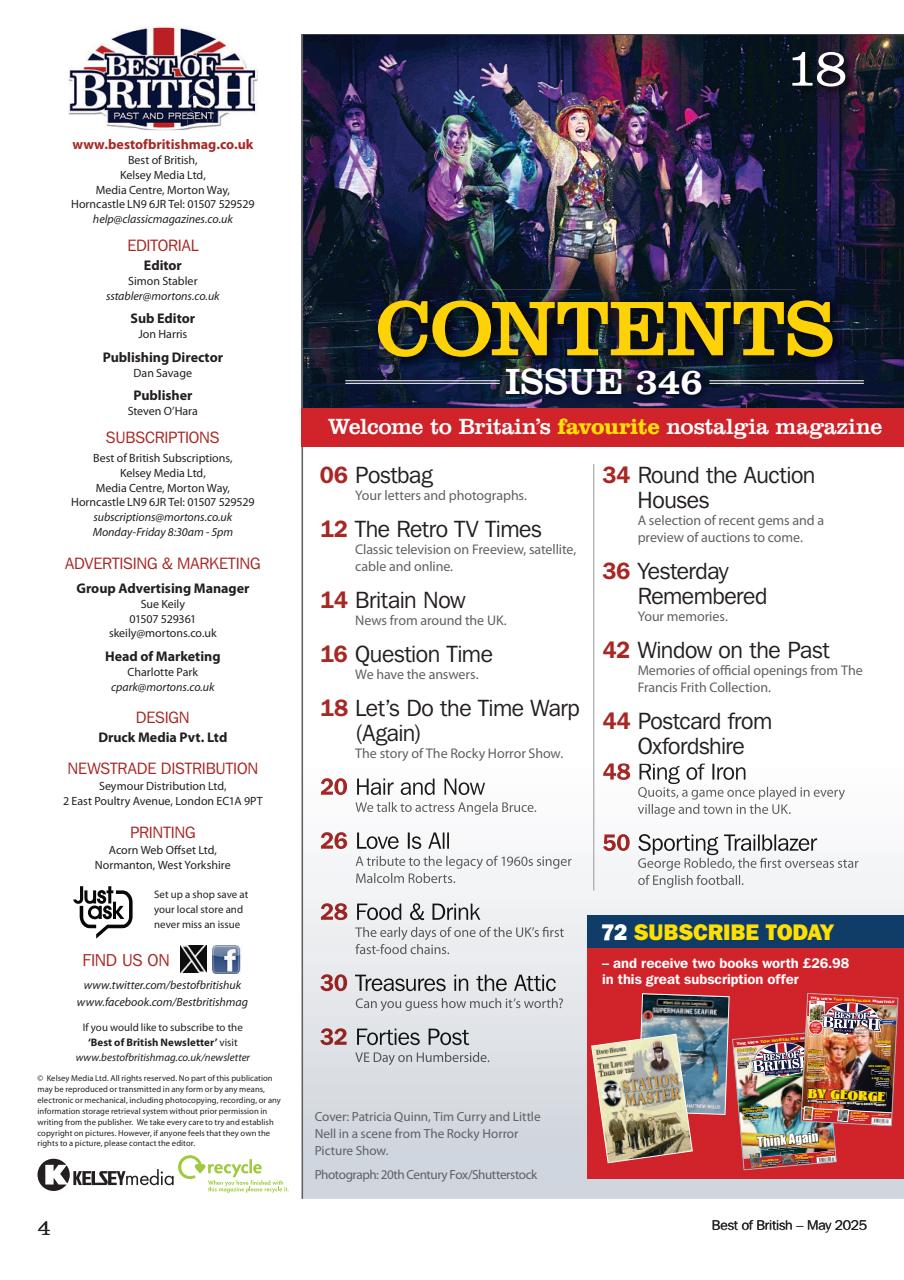 Best of British Preview Pages