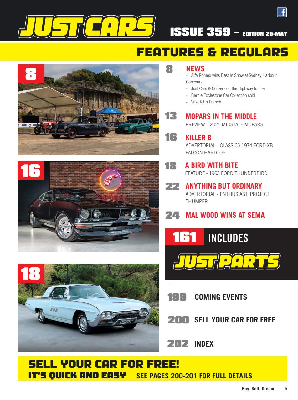 JUST CARS Preview Pages