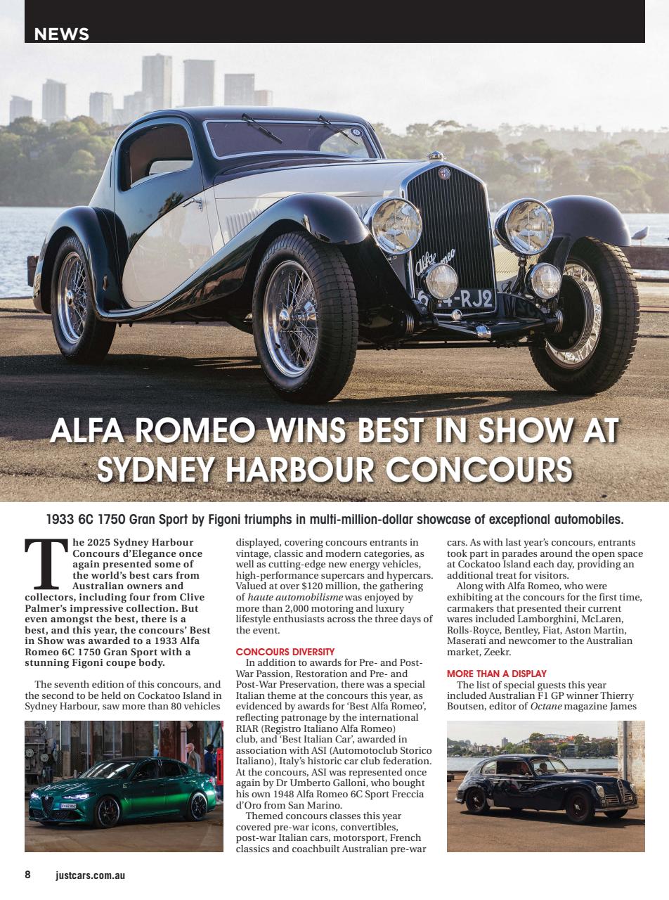 JUST CARS Preview Pages