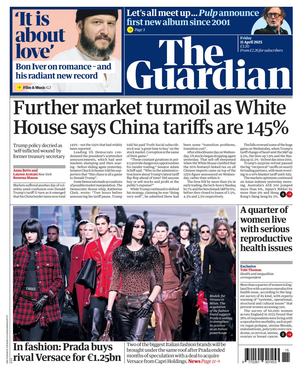 The Guardian Newspaper Preview Pages