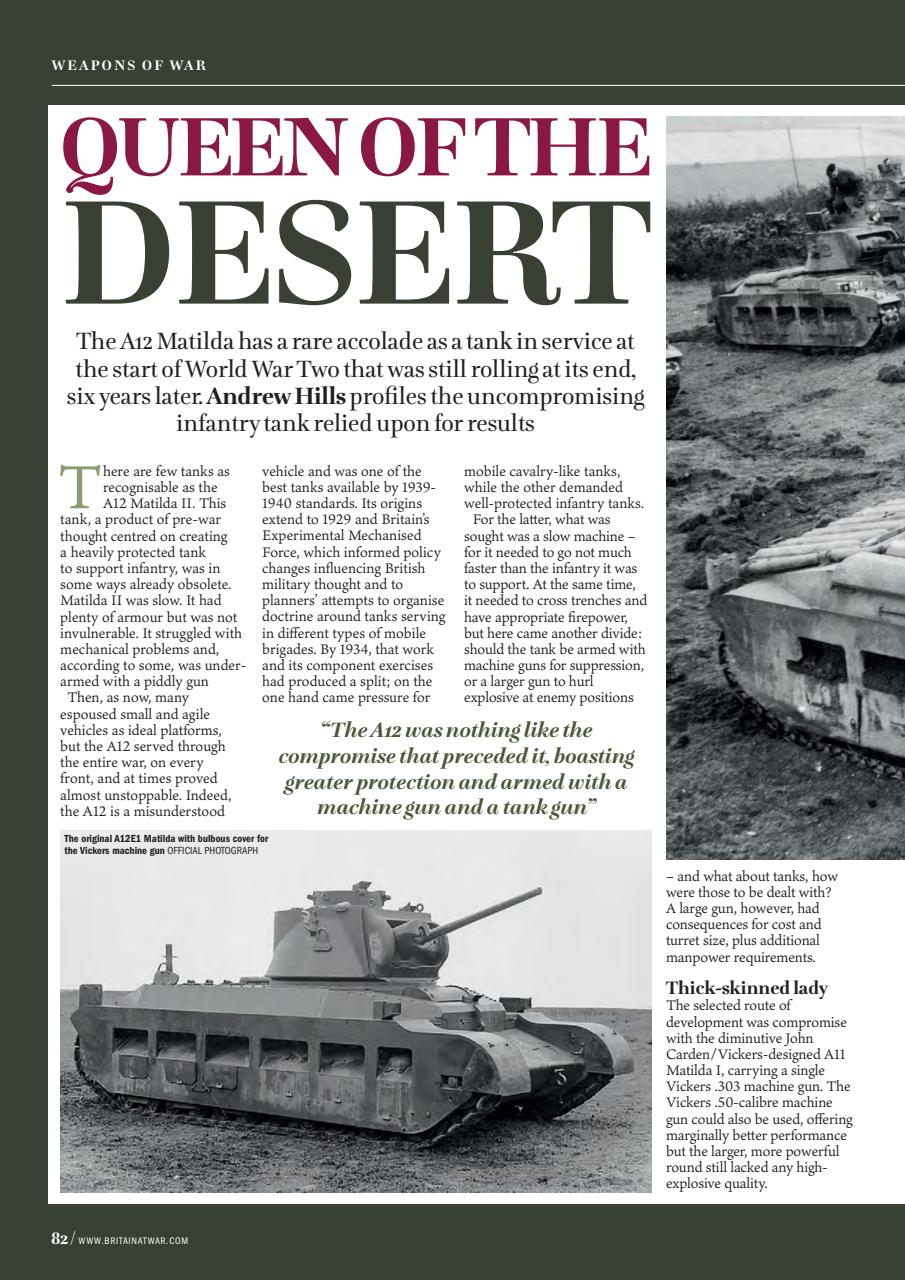 Britain at War Magazine Preview Pages