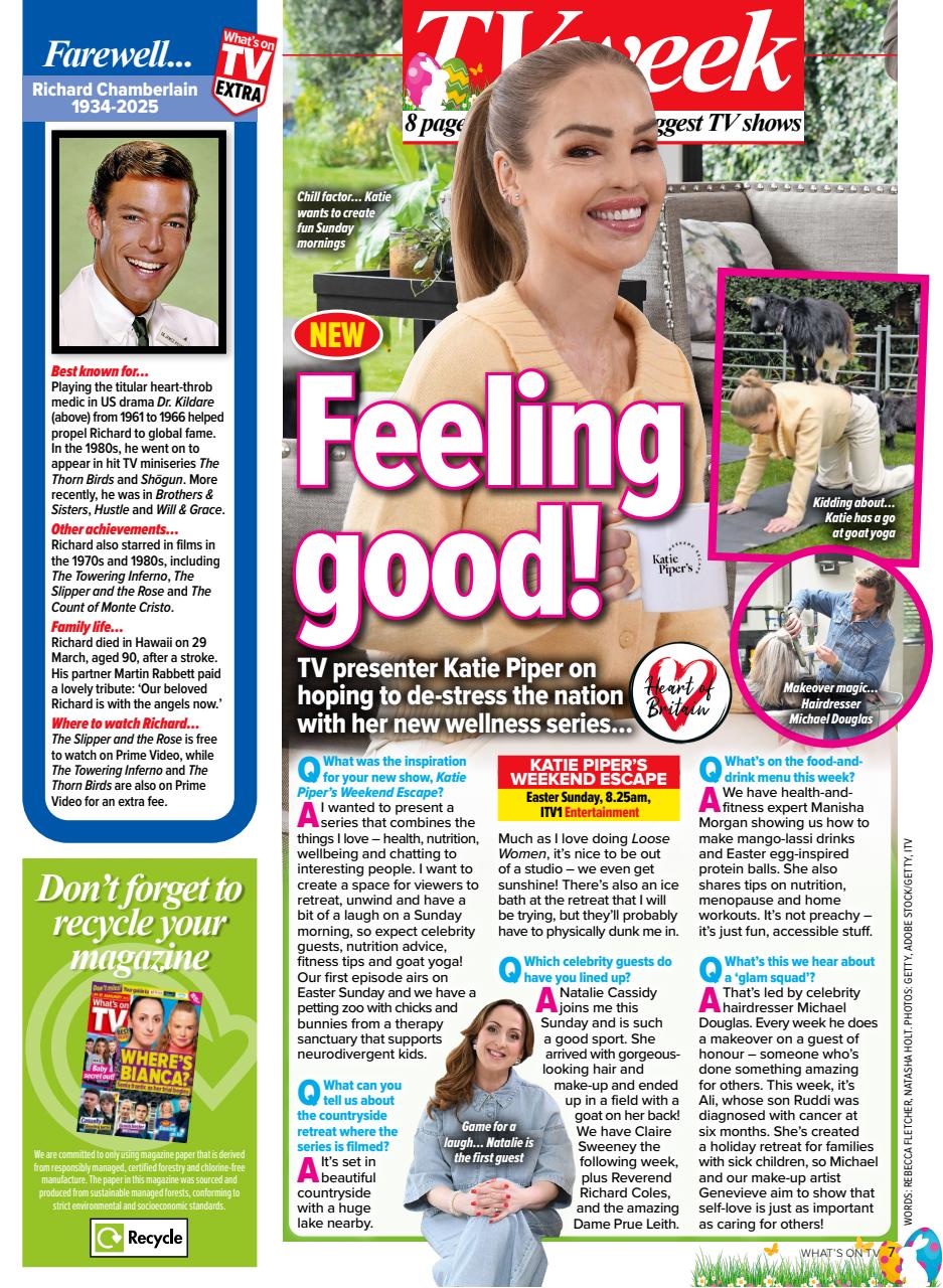 What's on TV Preview Pages