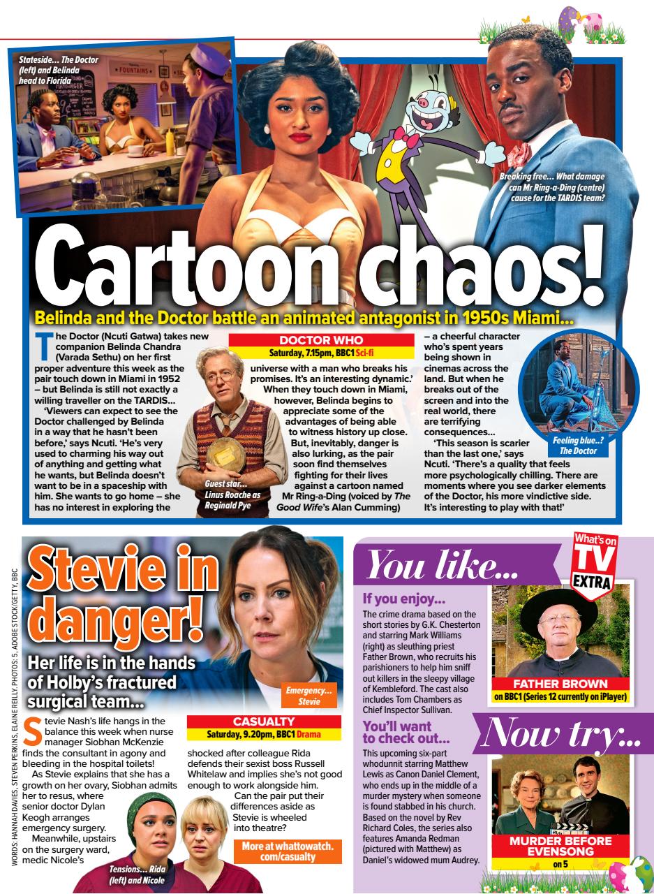 What's on TV Preview Pages