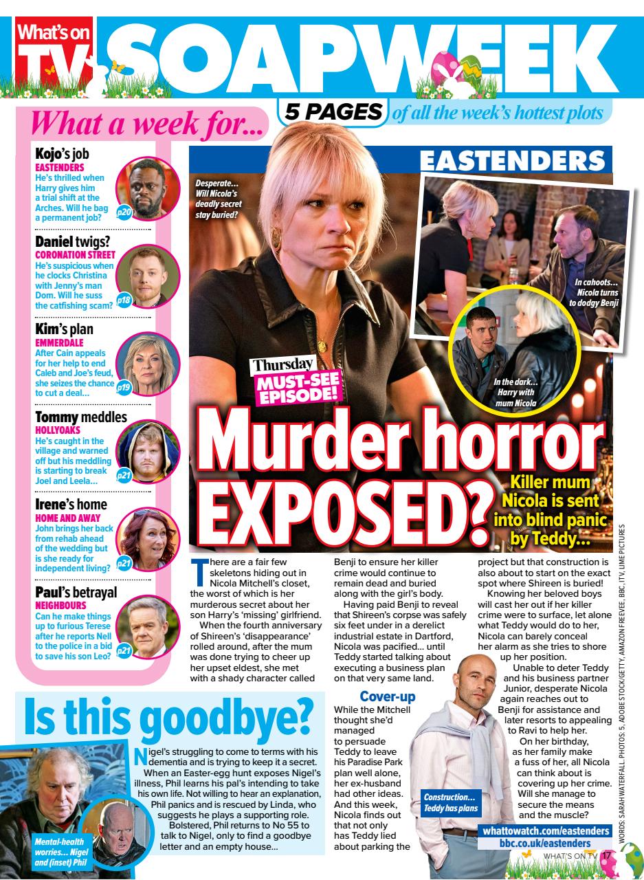 What's on TV Preview Pages