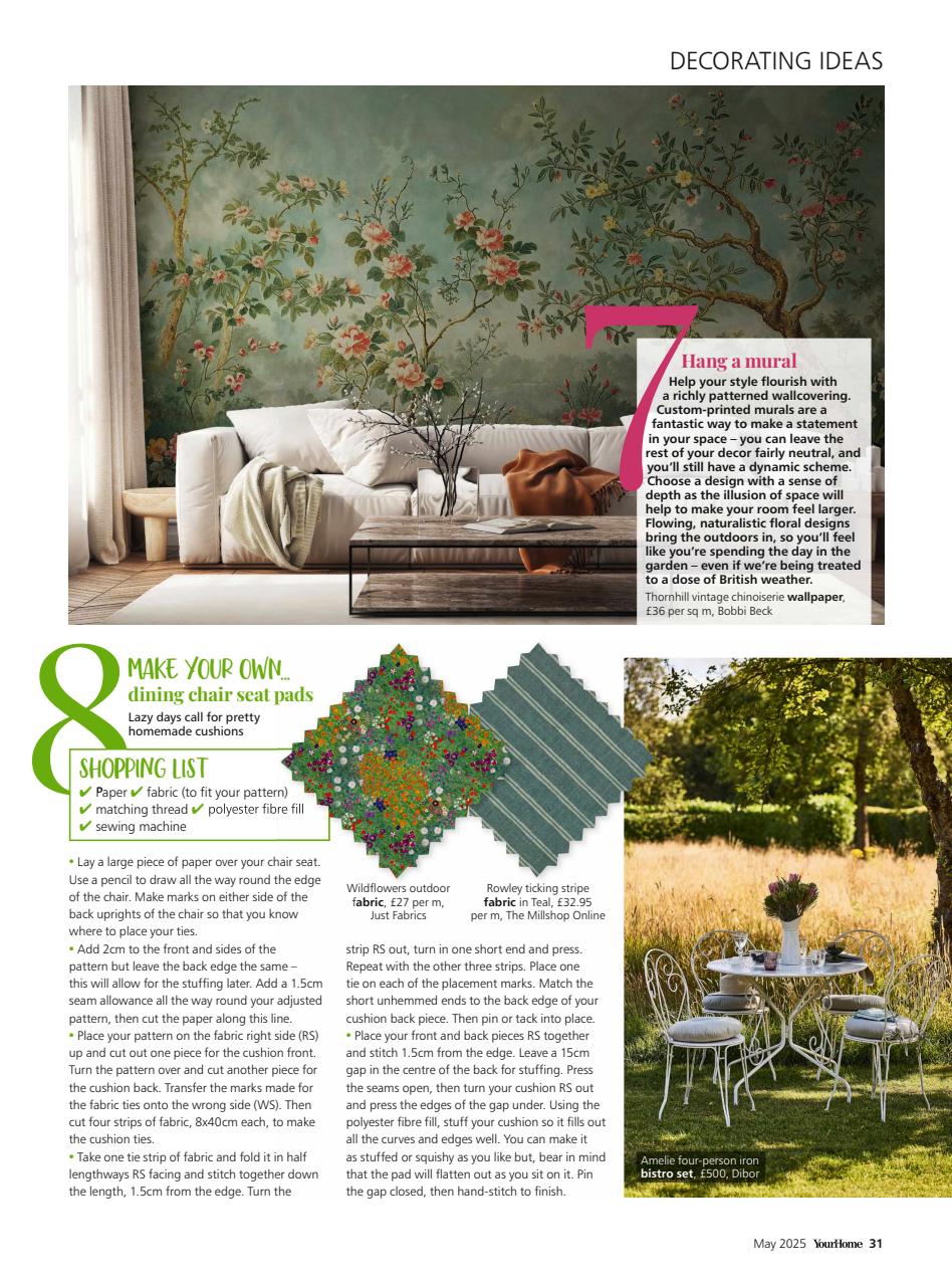 Your Home Magazine Preview Pages