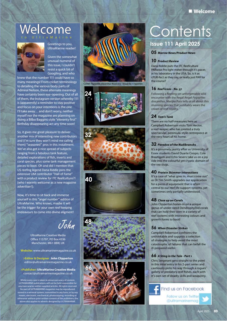 UltraMarine Magazine Preview Pages