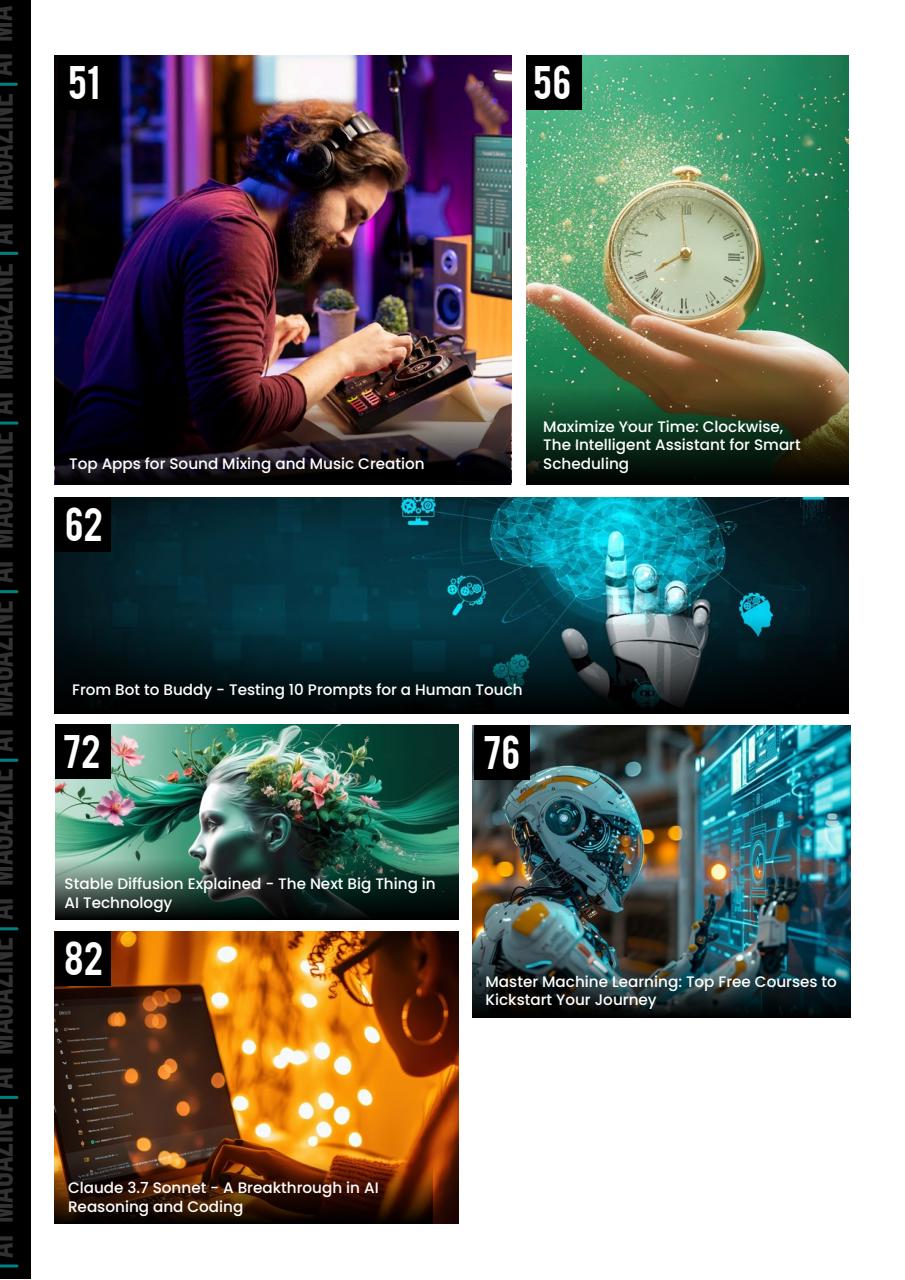 Tech AI Magazine Preview Pages