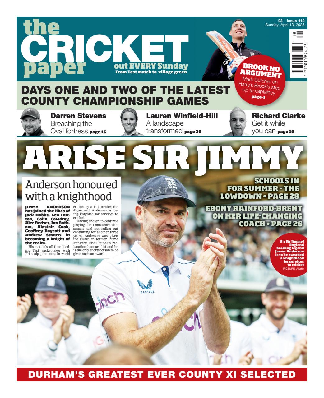 The Cricket Paper Preview Pages