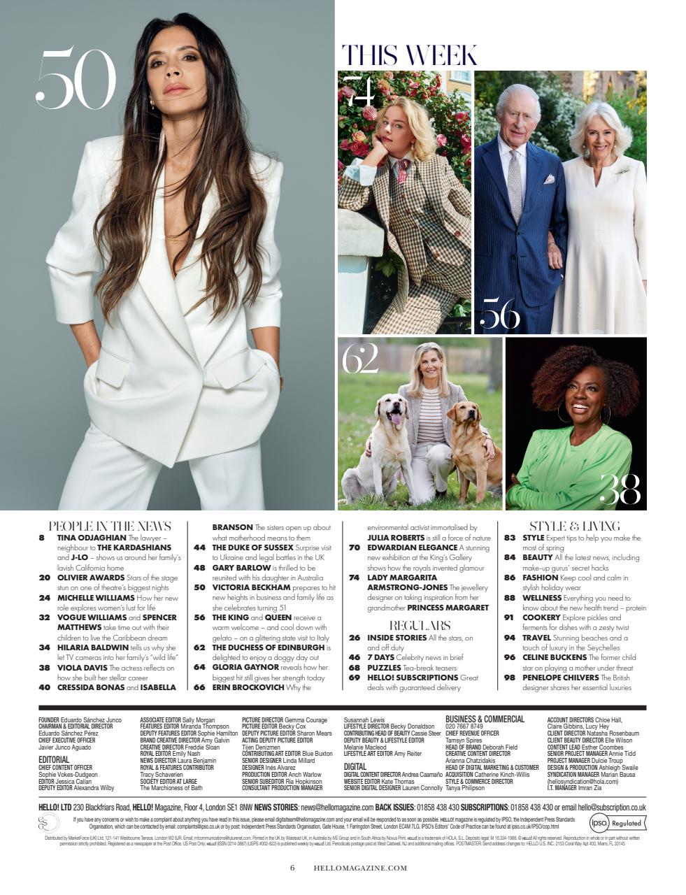 Hello! Magazine Preview Pages