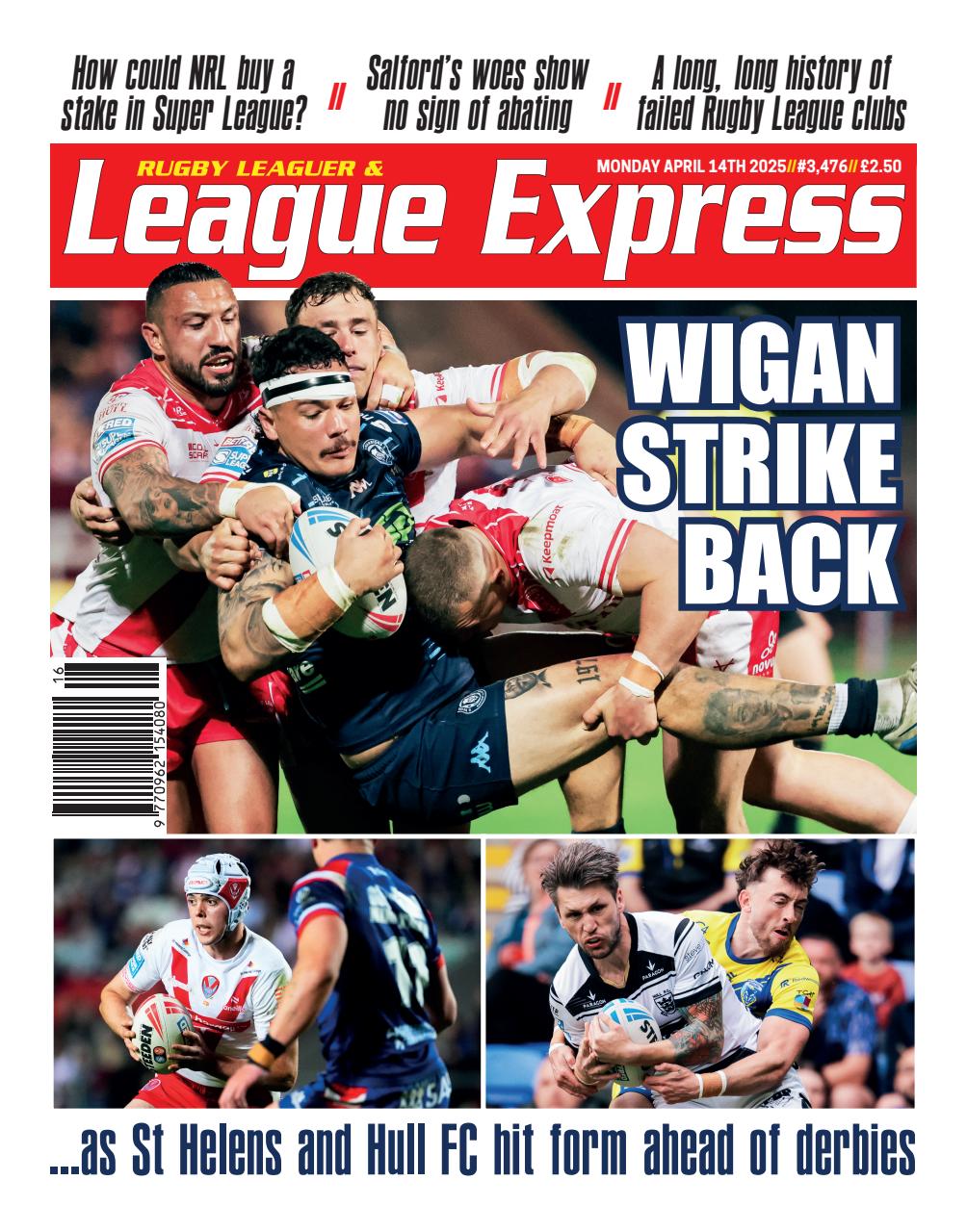 League Express Preview Pages