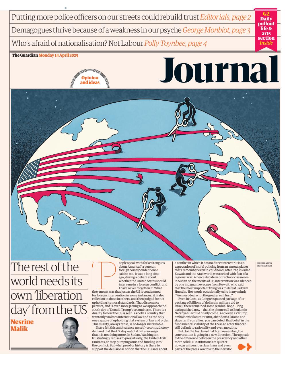 The Guardian Newspaper Preview Pages