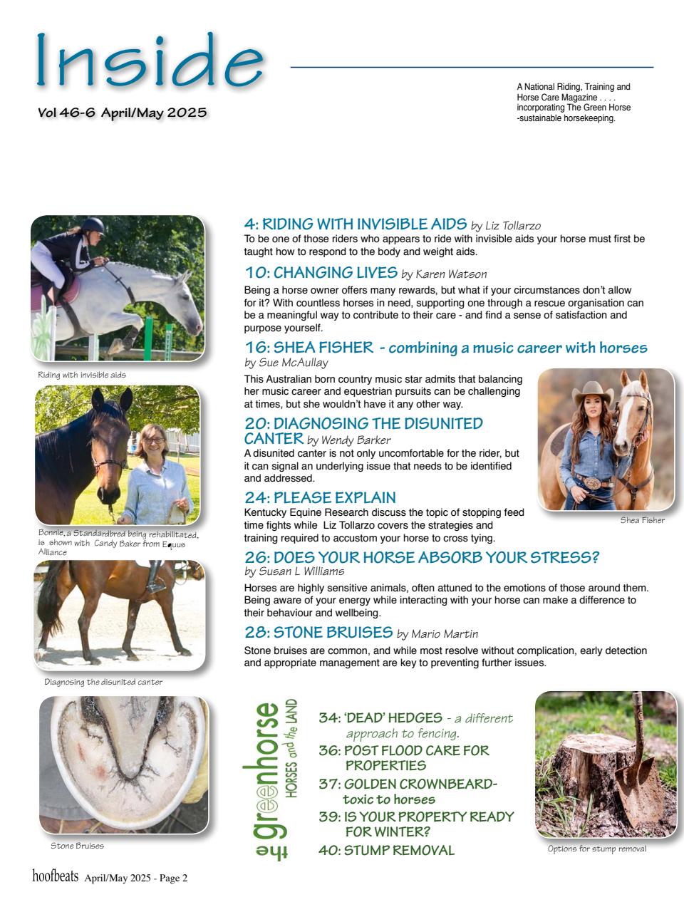 Hoofbeats Preview Pages