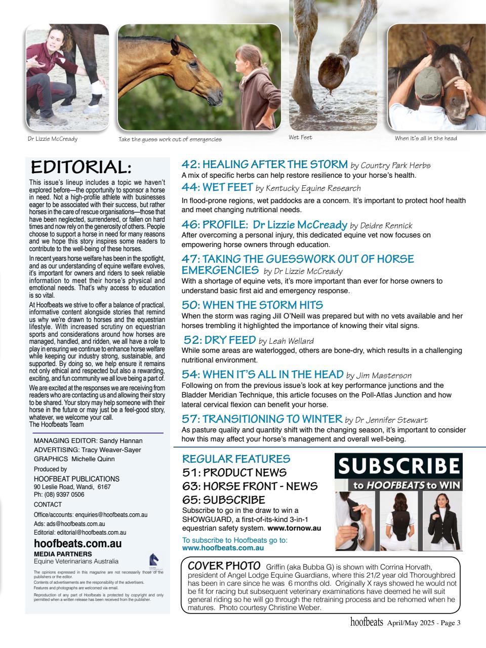 Hoofbeats Preview Pages