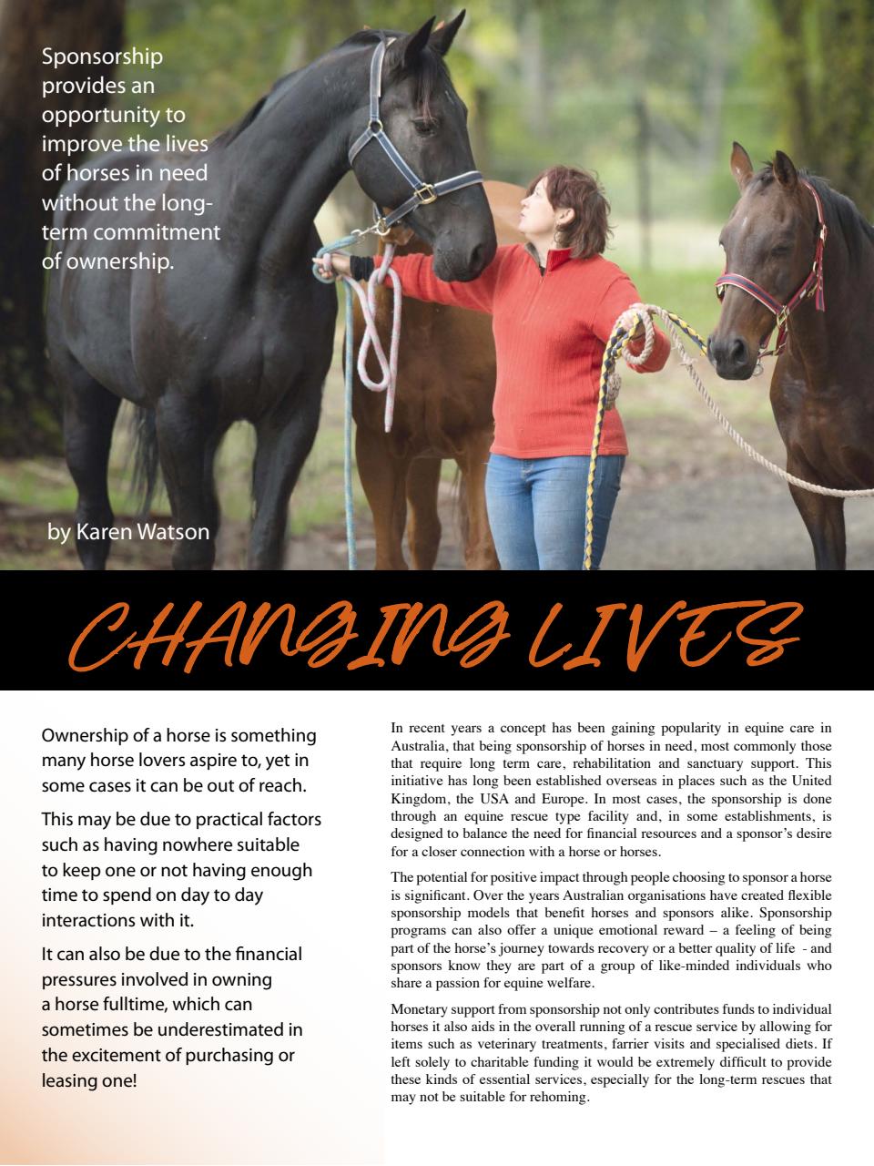 Hoofbeats Preview Pages