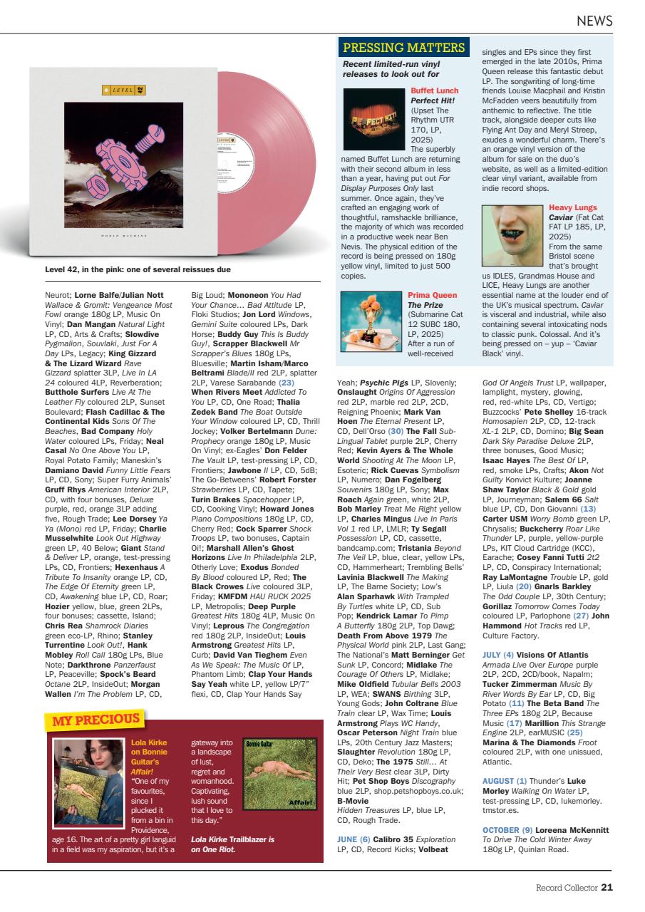Record Collector Preview Pages