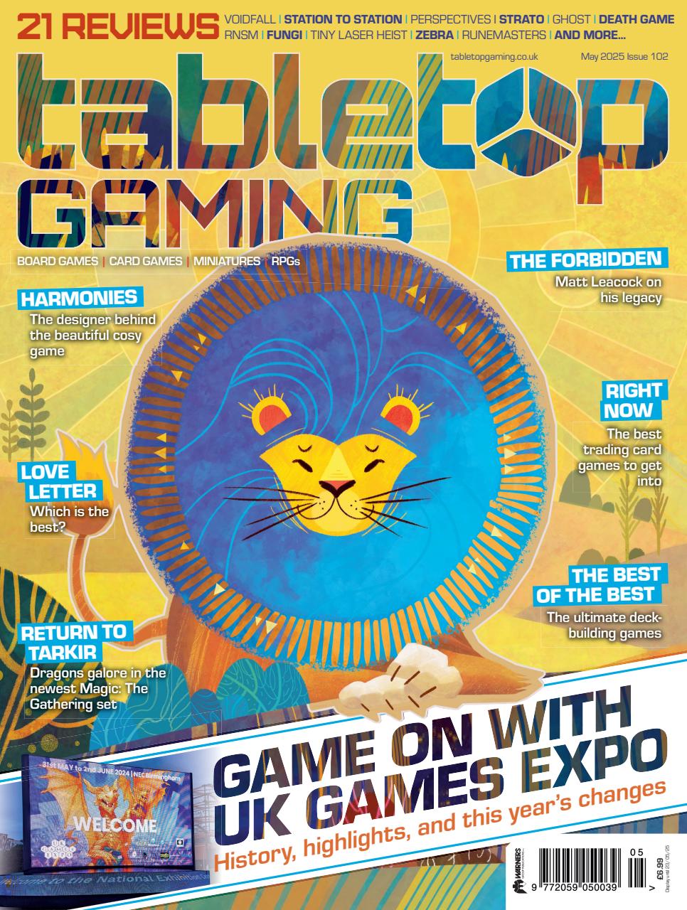 Tabletop Gaming Preview Pages