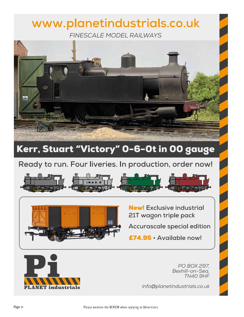 Narrow Gauge & Industrial Railway Modelling Review Preview Pages