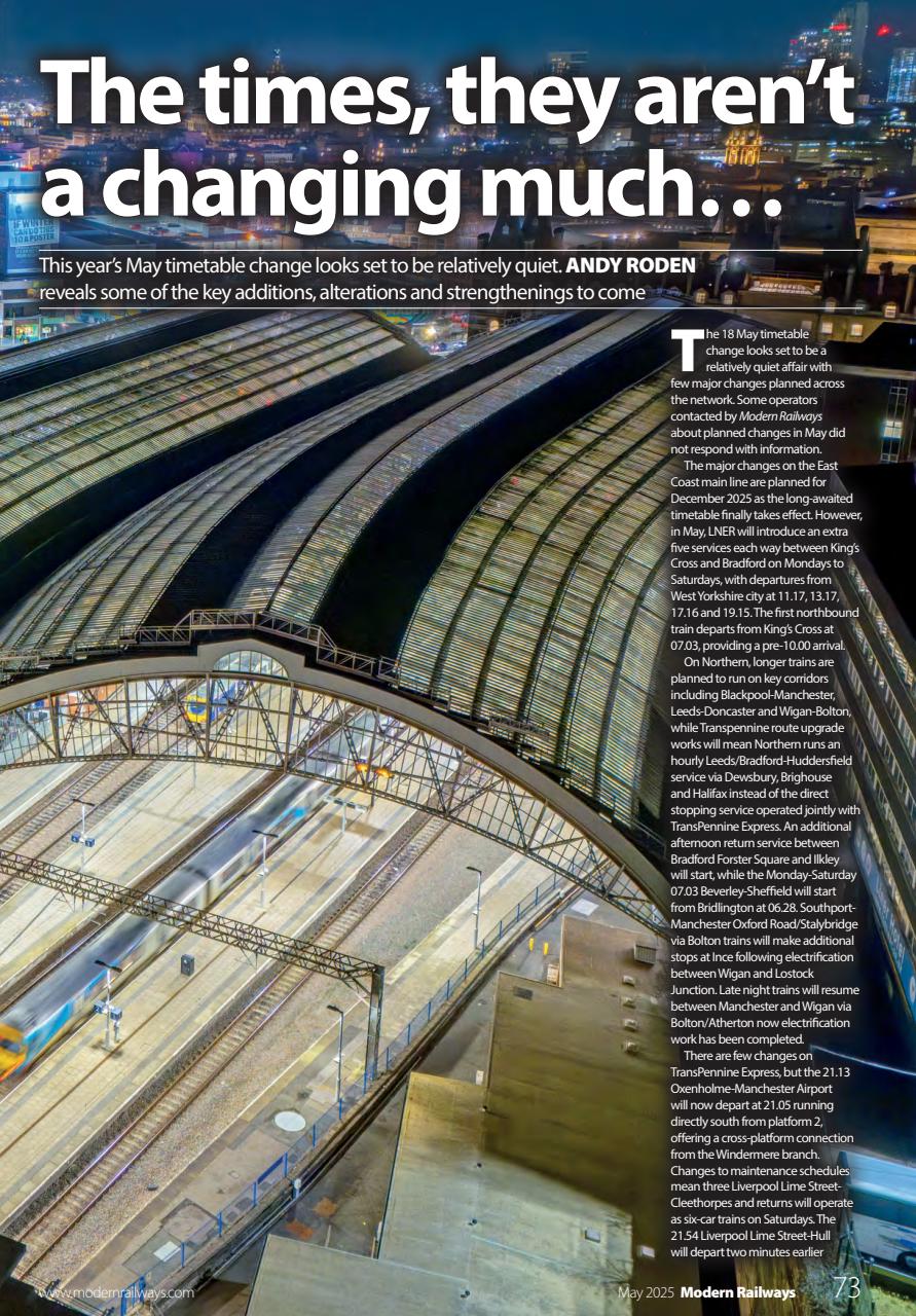 Modern Railways Preview Pages